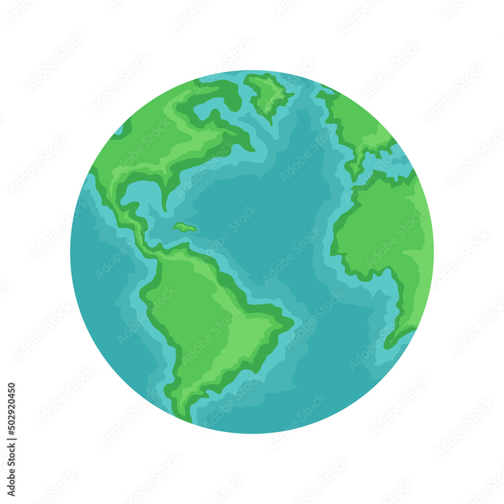 earth planet map