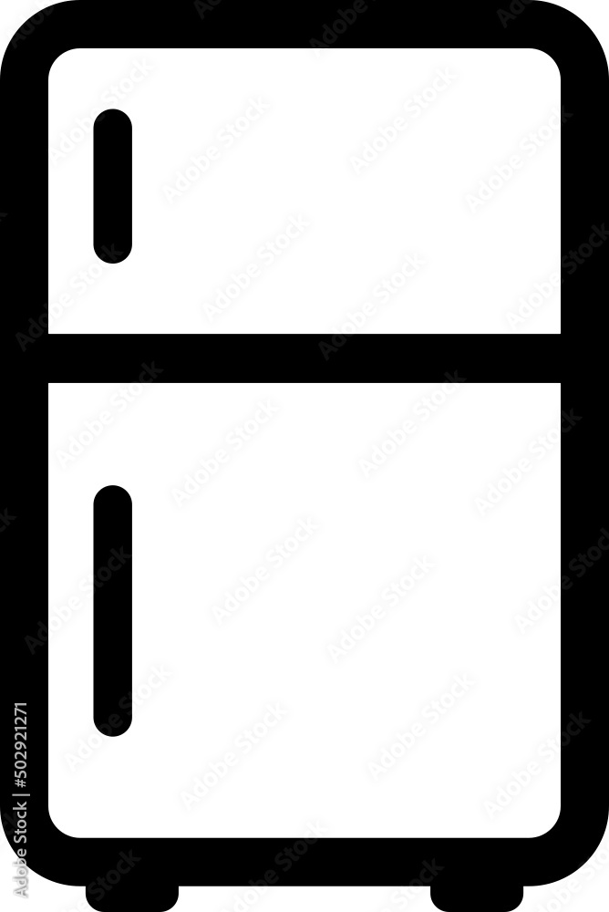 (SVG) refrigerator / fridge icon (SVG) refrigerator / fridge icon