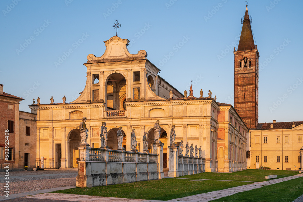 View of san benedetto po, Mantua, Lombardy, Italy