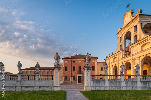 View of san benedetto po, Mantua, Lombardy, Italy