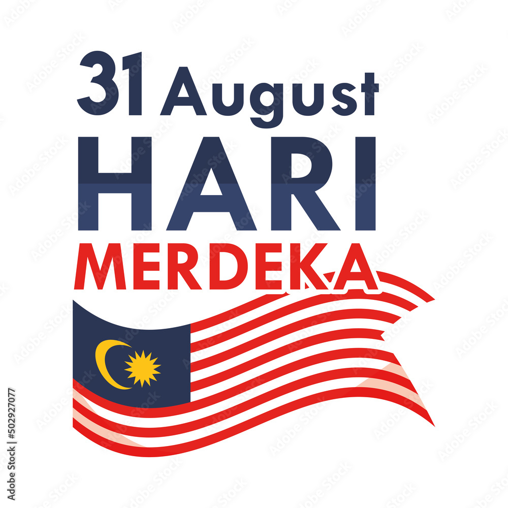 Fototapeta premium 31 august hari merdeka malaysia