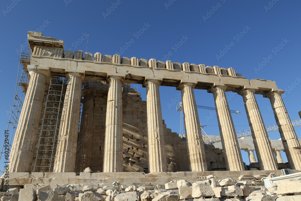 Fototapeta premium The Parthenon on the Acropolis, Athens, Greece