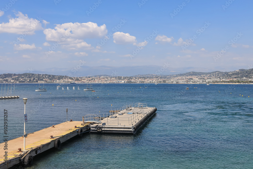 Cannes from the Iles de Lerins