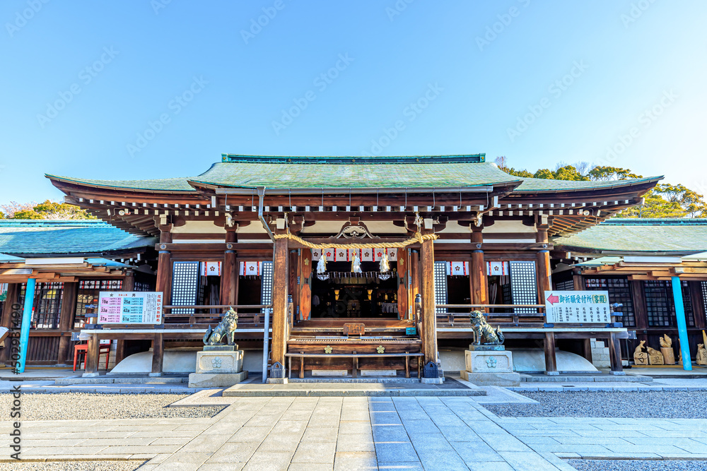 春の防府天満宮 山口県防府市 Hofu Tenmangu Shrine in Spring. Yamaguchi-ken Hofu city. 春の防府天満宮 山口県防府市 Hofu Tenmangu Shrine in Spring. Yamaguchi-ken Hofu city.