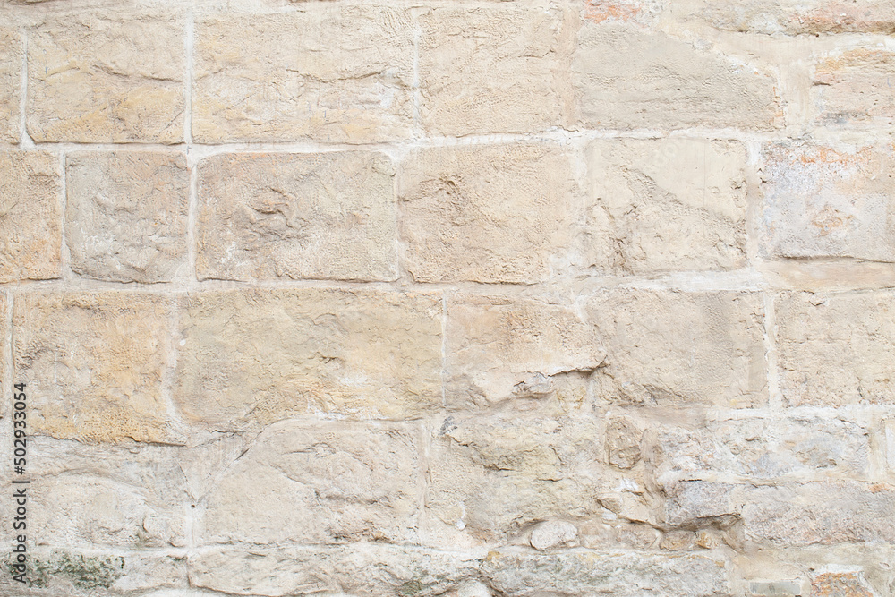 Fototapeta premium Wall with bricks. Old brick wall background. grunge brick background texture