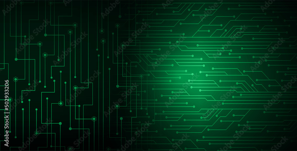 cyber circuit future technology concept background