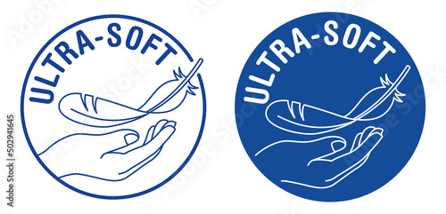 Ultra Soft stamp - properties of toilet paper