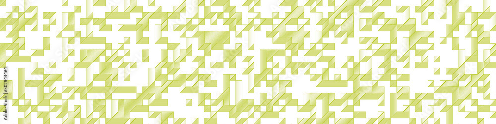 Implementation of Edward Zajec’s “Il Cubo” from 1971. Essentially a Truchet tile set of 8 tiles and rules for placement art illustration Implementation of Edward Zajec’s “Il Cubo” from 1971. Essentially a Truchet tile set of 8 tiles and rules for placement art illustration