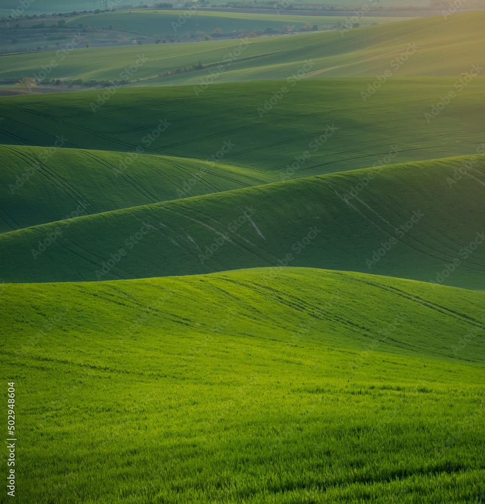 rolling green hills on the countryside rolling green hills on the countryside