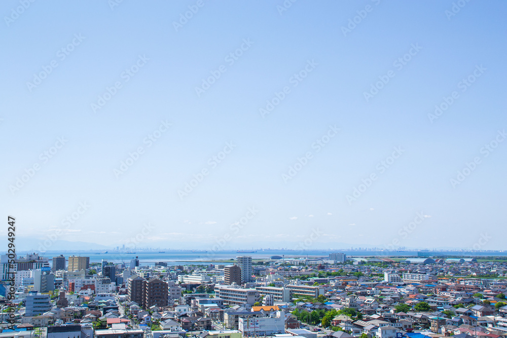 Obraz premium 千葉県木更津市の風景