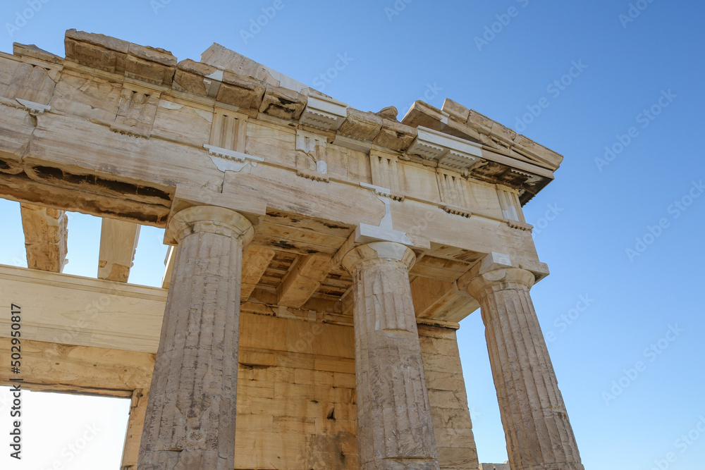 The Parthenon on the Acropolis, Athens, Greece