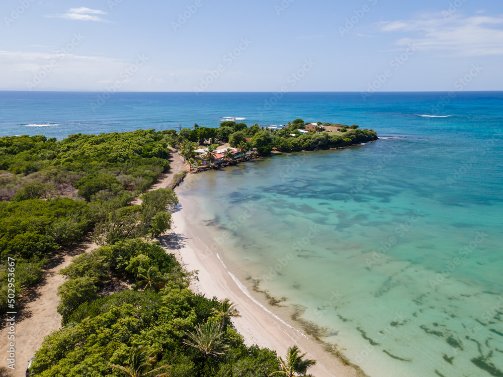 Salines beach, Sainte-Anne, Martinique, French Antilles