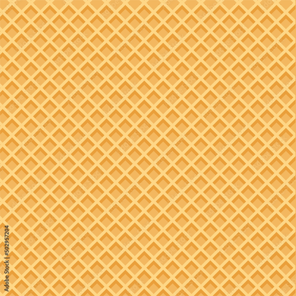 Vanilla waffle texture background Vanilla waffle texture background