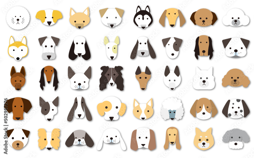 犬のベクターコレクション 犬のベクターコレクション