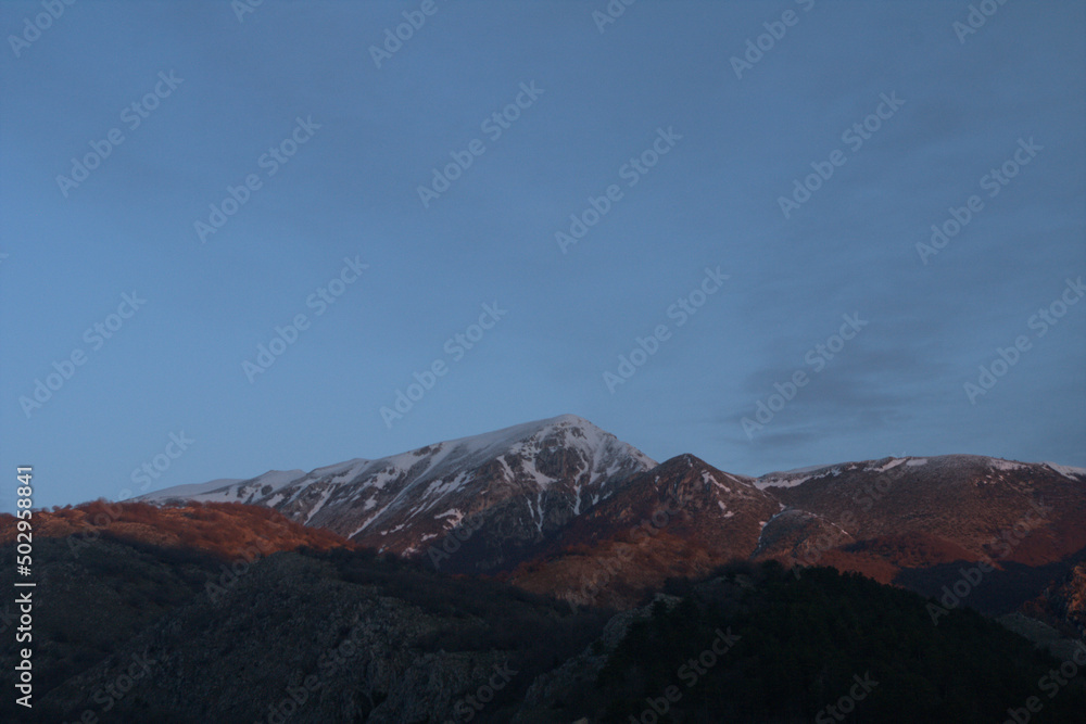 mountains in the morning,landscape, sky, nature,view,panorama, tourism,