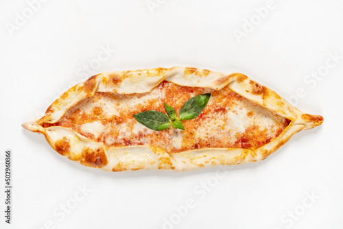 Traditional arabic pizza lahmacun pide
