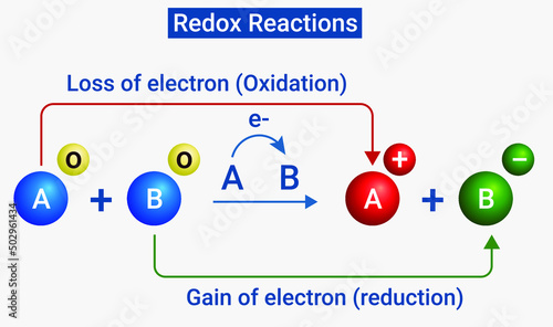Redox reactions are characterized by the actual or formal transfer of electrons between chemical species, most often with one species undergoing oxidation while another species undergoes reduction.
