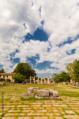 Altalia, Sepino, Molise-scavi della città romana photo