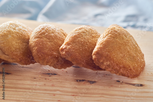 Принти на полотні Homemade Stuffed dulce de leche sweet Empanadas