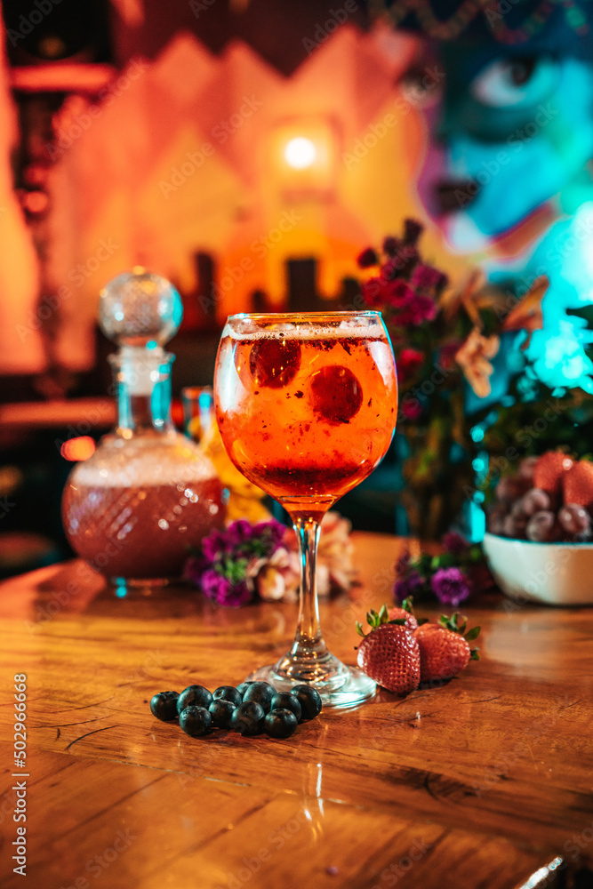 Cocktails floreados Cocktails floreados