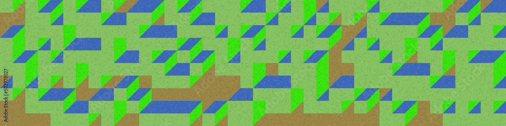 Implementation of Edward Zajec’s “Il Cubo” from 1971. Essentially a Truchet tile set of 8 tiles and rules for placement art illustration Implementation of Edward Zajec’s “Il Cubo” from 1971. Essentially a Truchet tile set of 8 tiles and rules for placement art illustration
