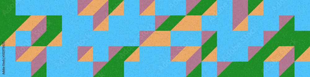 Implementation of Edward Zajec’s “Il Cubo” from 1971. Essentially a Truchet tile set of 8 tiles and rules for placement art illustration Implementation of Edward Zajec’s “Il Cubo” from 1971. Essentially a Truchet tile set of 8 tiles and rules for placement art illustration