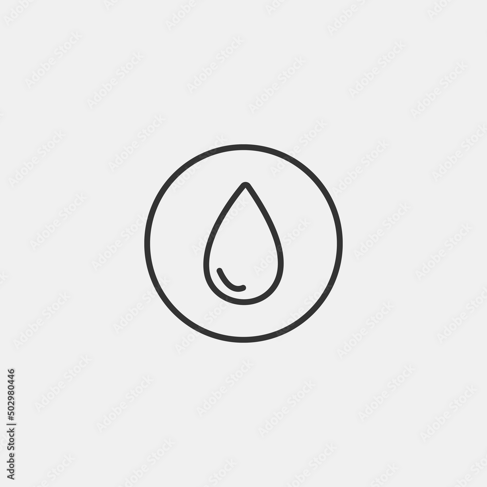 Oily_skin vector icon illustration sign Oily_skin vector icon illustration sign