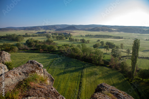 Plain view at sunrise, Phrygian valley © Wide Angle