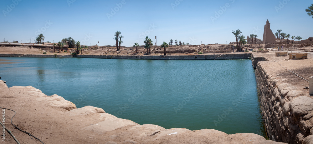 Temple de Karnak en Egypte