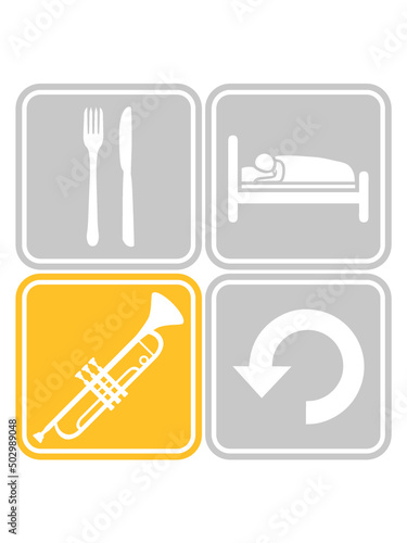 Trompete Eat Sleep 