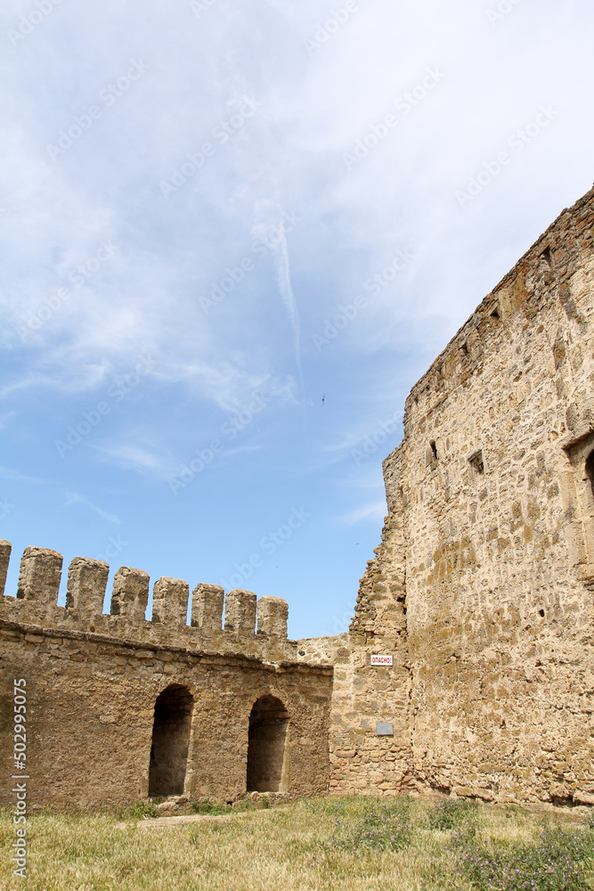 fortress in Bilgorod-Dniester in Odessa region fortress in Bilgorod-Dniester in Odessa region