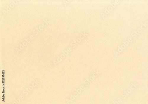 Highly detailed high resolution uncoated paper texture background sand brown beige smooth fine grain fiber with copy space for text presentation wallpaper or mockup