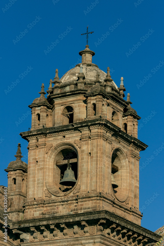 Bell tower in cusco