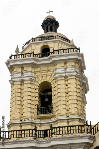 bell tower of the church