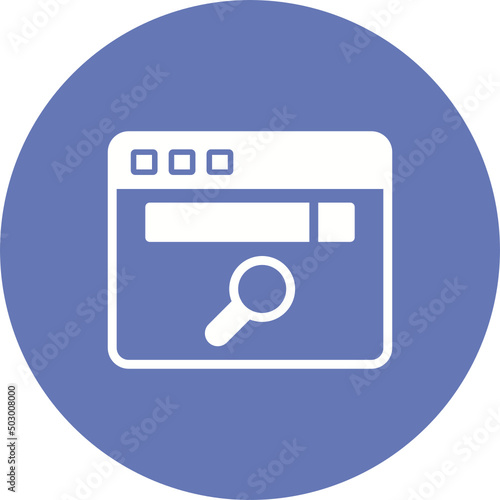 Search web page Icon