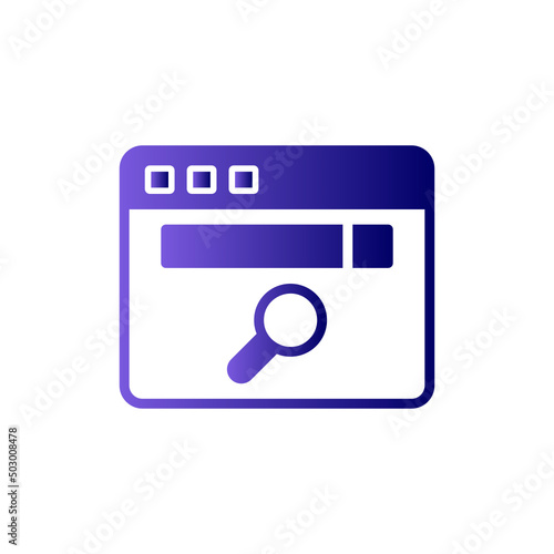 Search web page Icon
