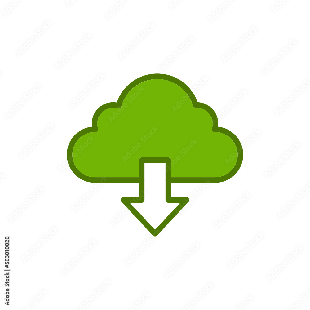 Cloud  download Icon