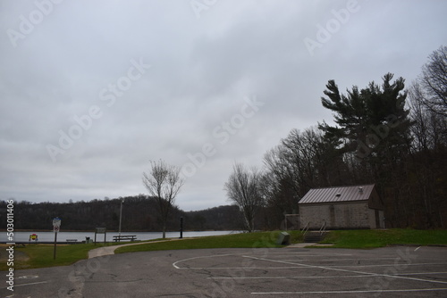 Eau Galle Recreation Area in Autumn