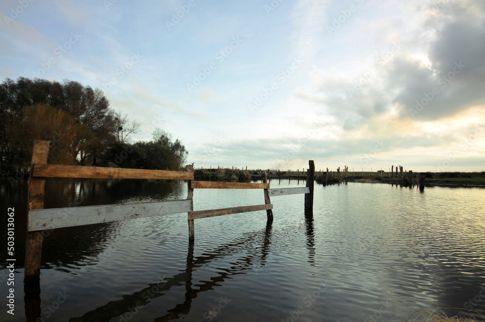 Brière marais inondés