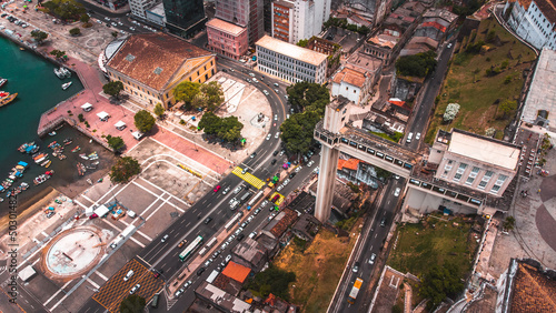 Elevador Lacerda Mercado Modelo Salvador Bahia Nordeste Praça Cairu Tomé de Sousa Cidade Alta Baixa Monumento Arquitetura Patrimônio Histórico Arquitetônico Brasileiro 