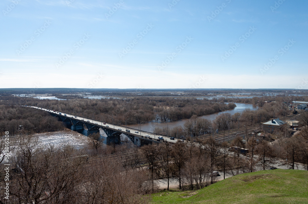 Klyazma River in Vladimir, Russia