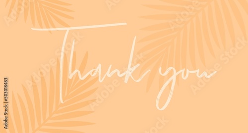 Vintage vector thank you handwritten inscription. hand drawn lettering. Thank you calligraphy. Thank you card. Vector illustration.