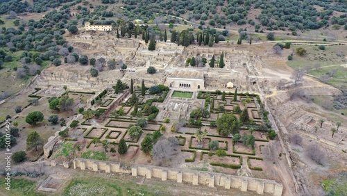 Ruines de Medina Azahara, palais médiéval arabo-musulman près de Cordoue, en Espagne