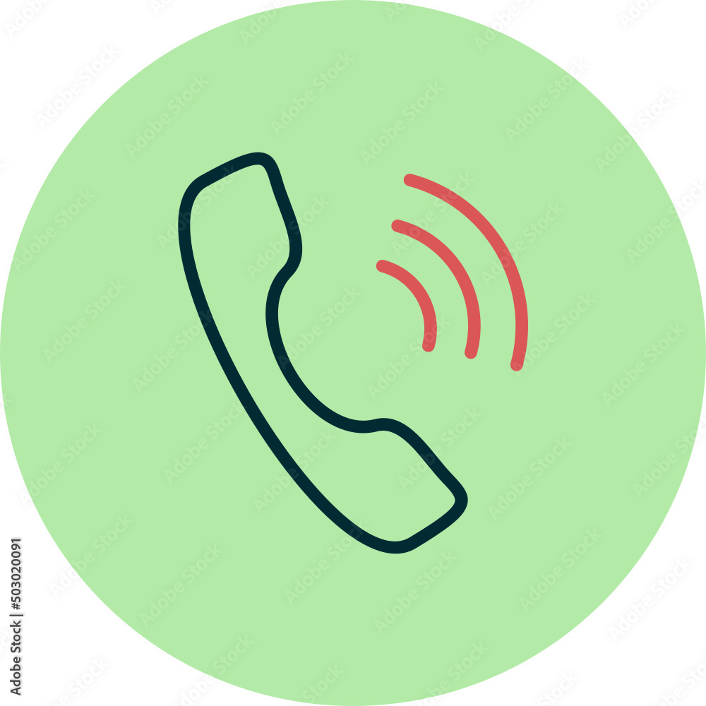 Fototapeta premium Phone Receiver Icon