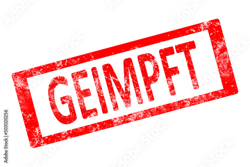 Stempel - GEIMPFT