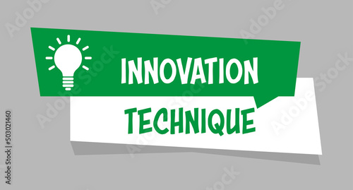 Logo innovation technique.