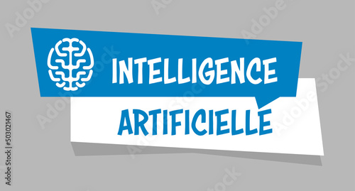Logo intelligence artificielle.