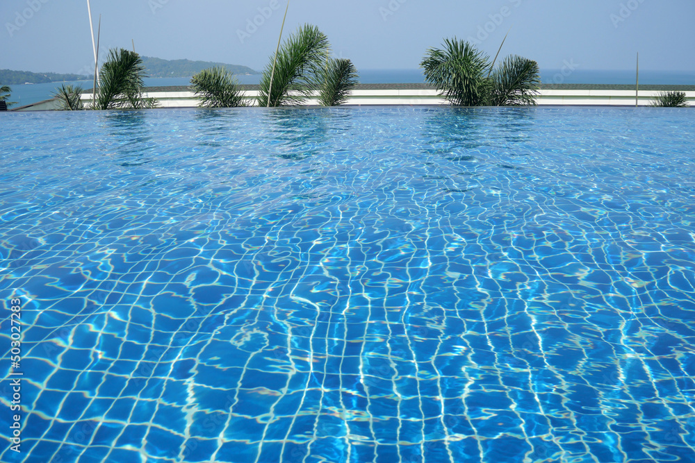 Swimming Pool for Nature Background.