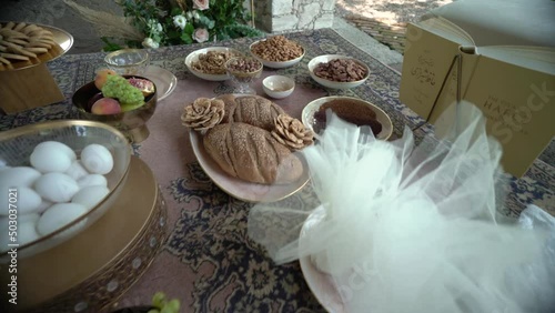 Sofreh aghd  - Persian wedding  photo