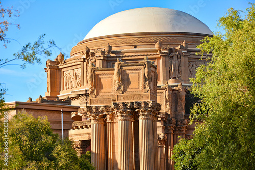 Photography Palace of Fine Arts in San Francisco, California